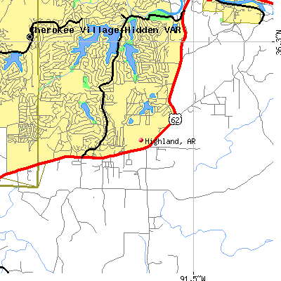 Highland map