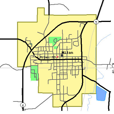 Milan map
