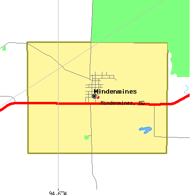 Mindenmines map