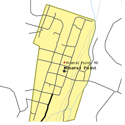 Mineral Point map