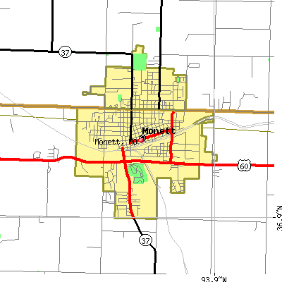 Monett map