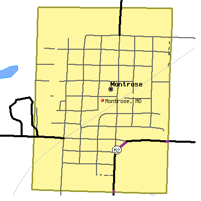 Montrose map