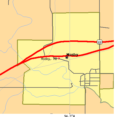 Mosby map