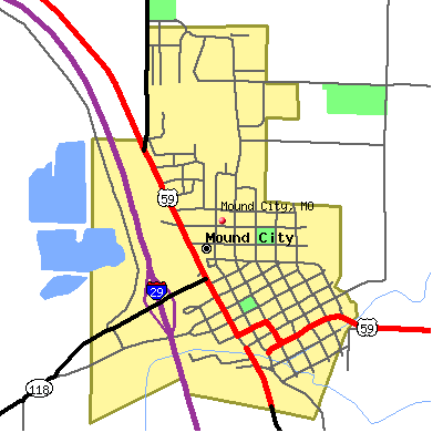 Mound City map