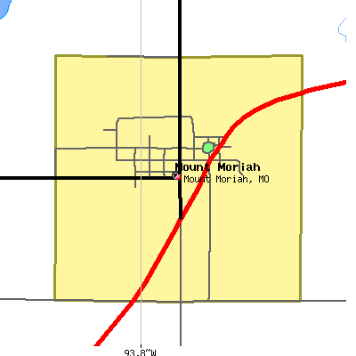 Mount Moriah map