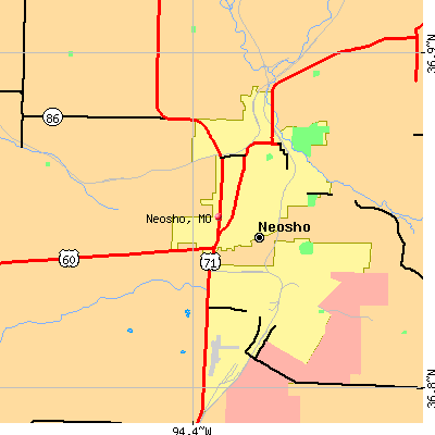 Neosho map