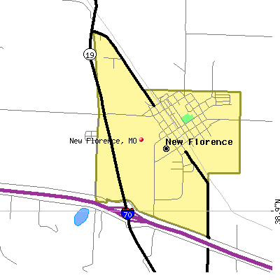 New Florence map