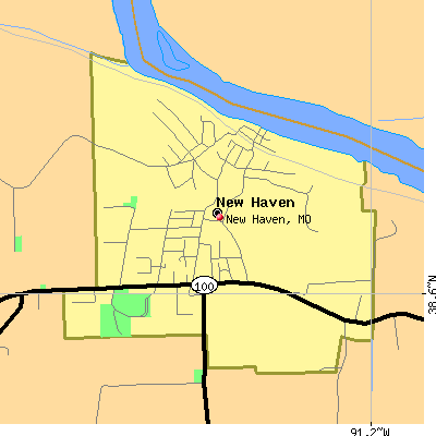 New Haven map