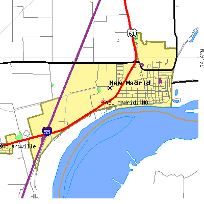 New Madrid map