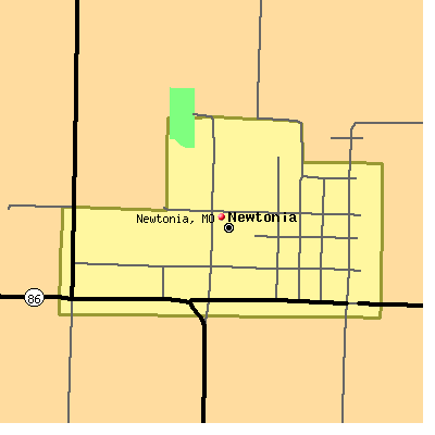 Newtonia map