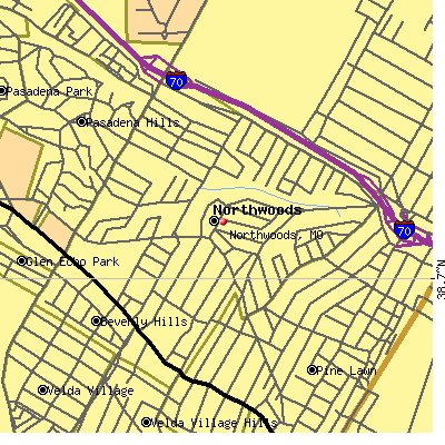 Northwoods map