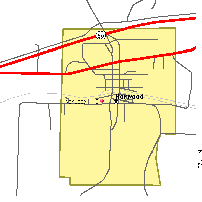 Norwood map