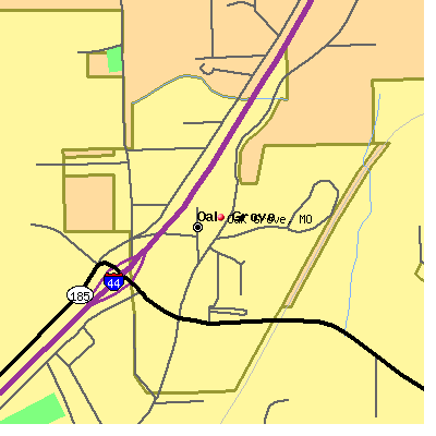 Oak Grove map