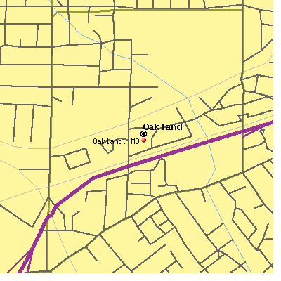 Oakland map