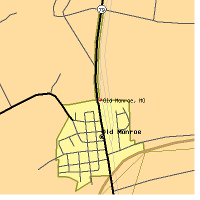 Old Monroe map