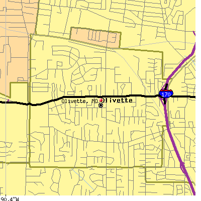 Olivette map