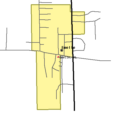 Emelle map