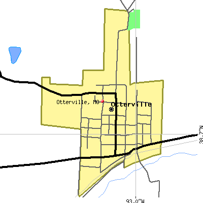 Otterville map
