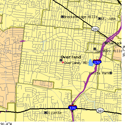 Overland map