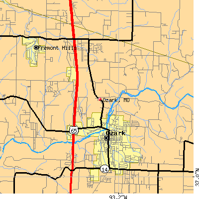 Ozark map