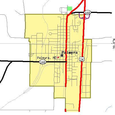 Palmyra map