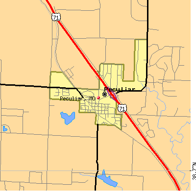 Peculiar map