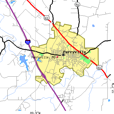 Perryville map