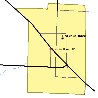 Prairie Home map
