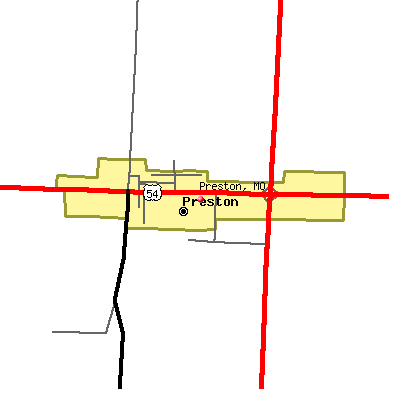 Preston map