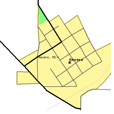 Revere map