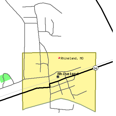 Rhineland map