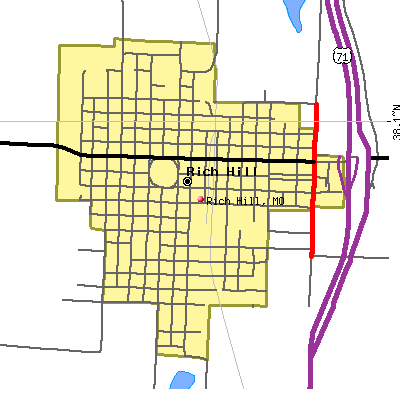 Rich Hill map