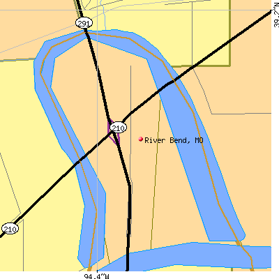 River Bend map
