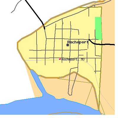 Rocheport map