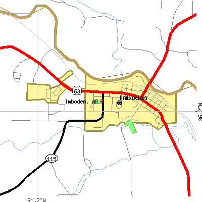 Imboden map