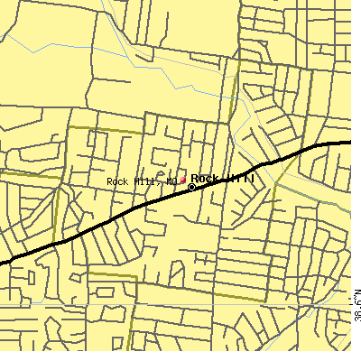 Rock Hill map