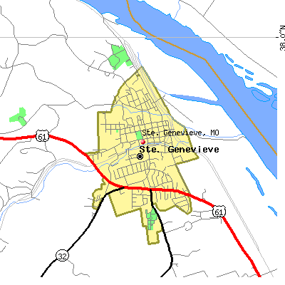 Ste. Genevieve map