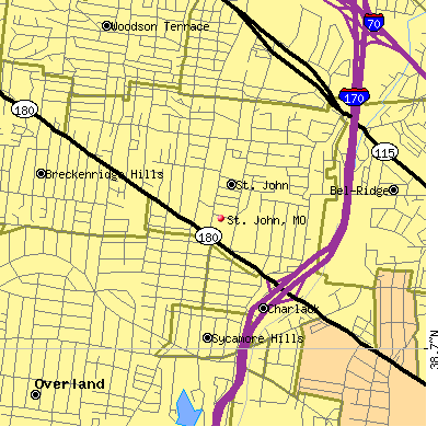 St. John map