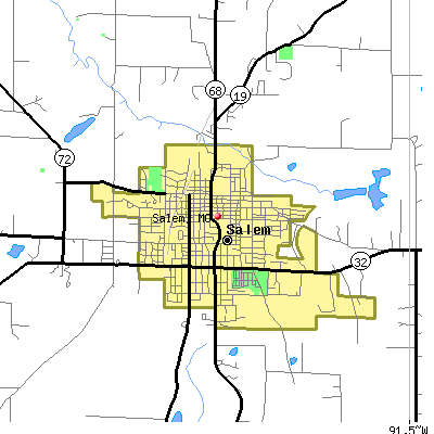 Salem map