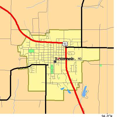 Savannah map