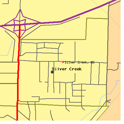 Silver Creek map