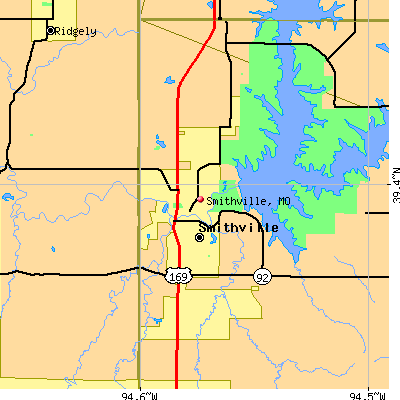 Smithville map
