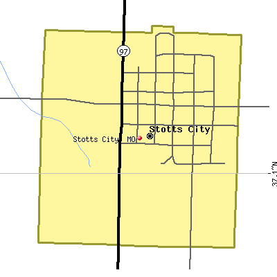 Stotts City map
