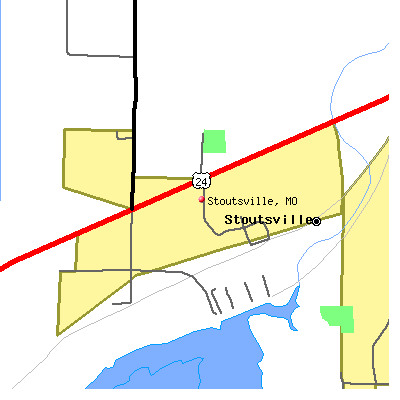 Stoutsville map