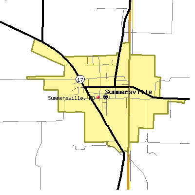 Summersville map