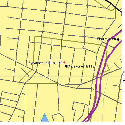 Sycamore Hills map