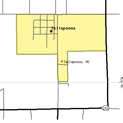 Tallapoosa map