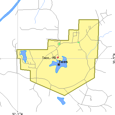 Taos map