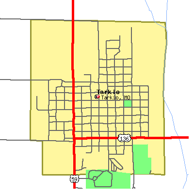 Tarkio map