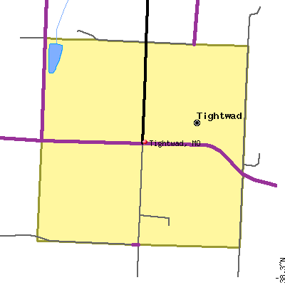 Tightwad map